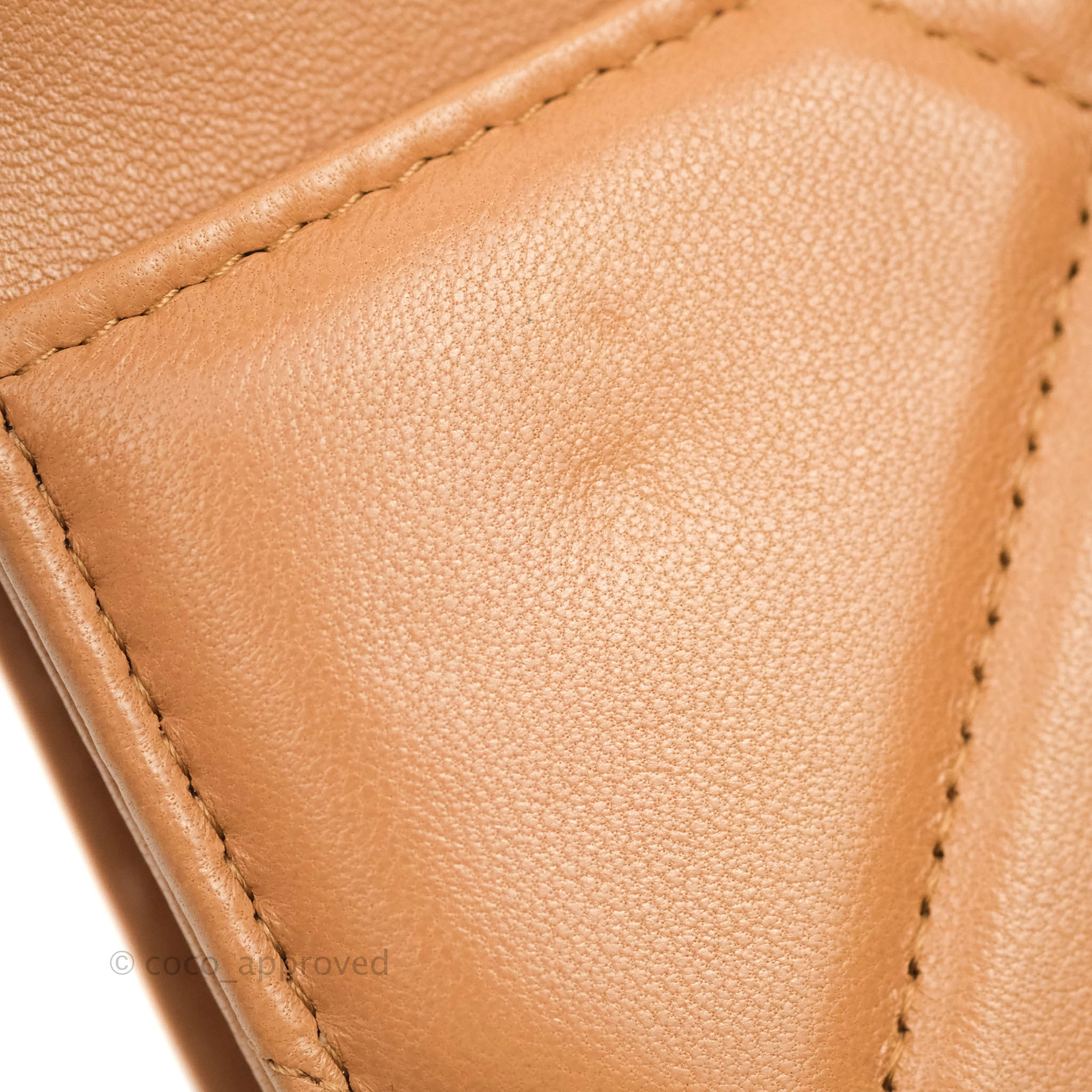 Chanel 19 Wallet on Chain WOC Dark Beige Caramel Lambskin Mixed Hardware 21K - Luxury Crossbody Bag for Women, Perfect for Evening Parties & Date Nights