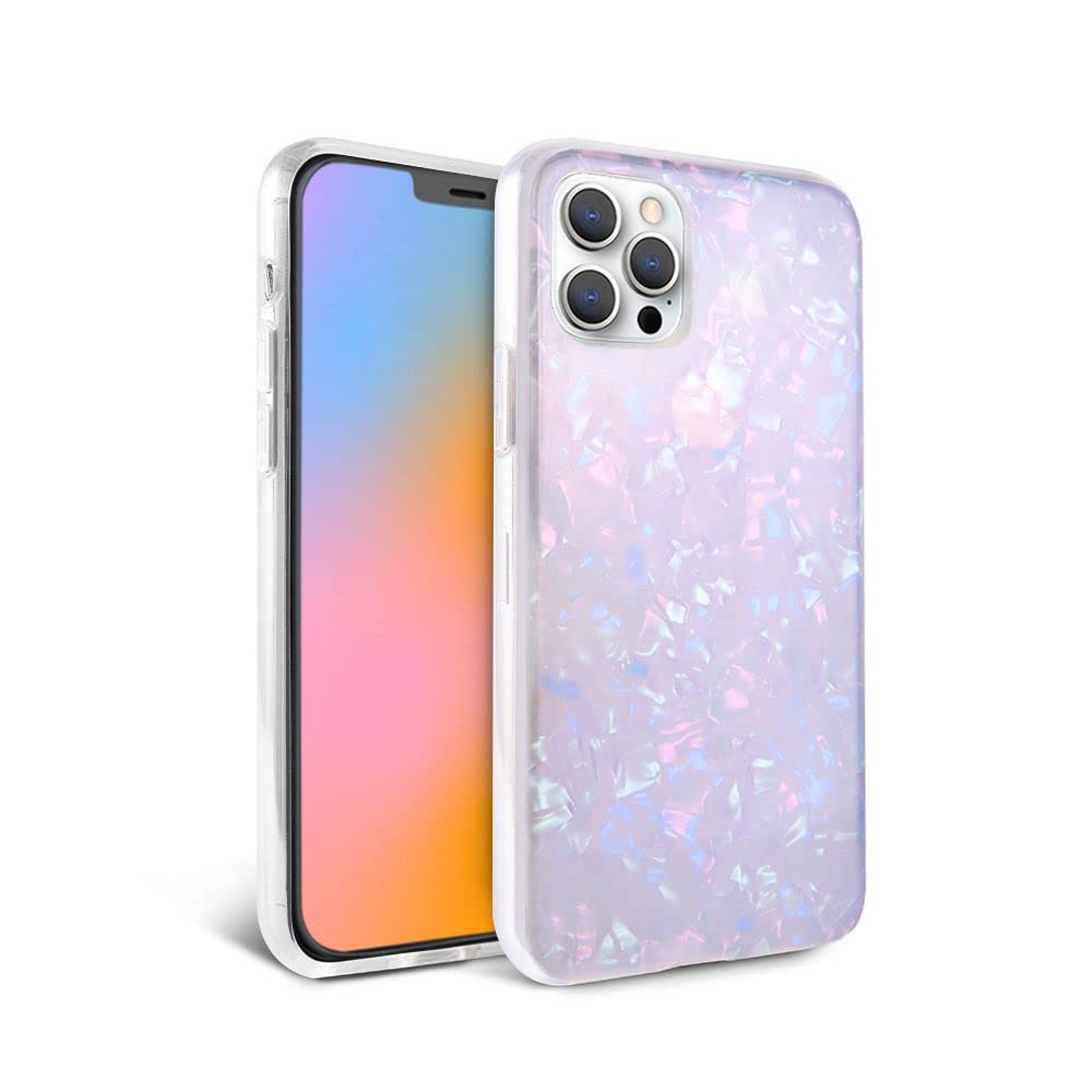 FELONY CASE - iPhone 14 Pro Max Case with Opal Design | Wireless Charging Compatible | Anti-Scratch & 360° Shockproof Protection | Perfect for Everyday Use, Travel & Outdoor Activities
