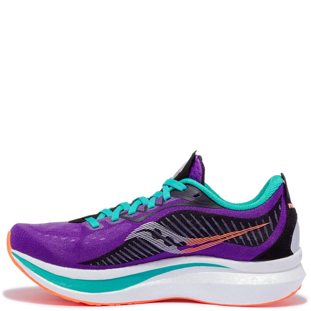 Saucony Women's Endorphin Speed 2 Running Shoes - Lightweight Cushioned Road Running Sneakers for Women | Perfect for Marathon Training, Long Distance Running & Daily Workouts