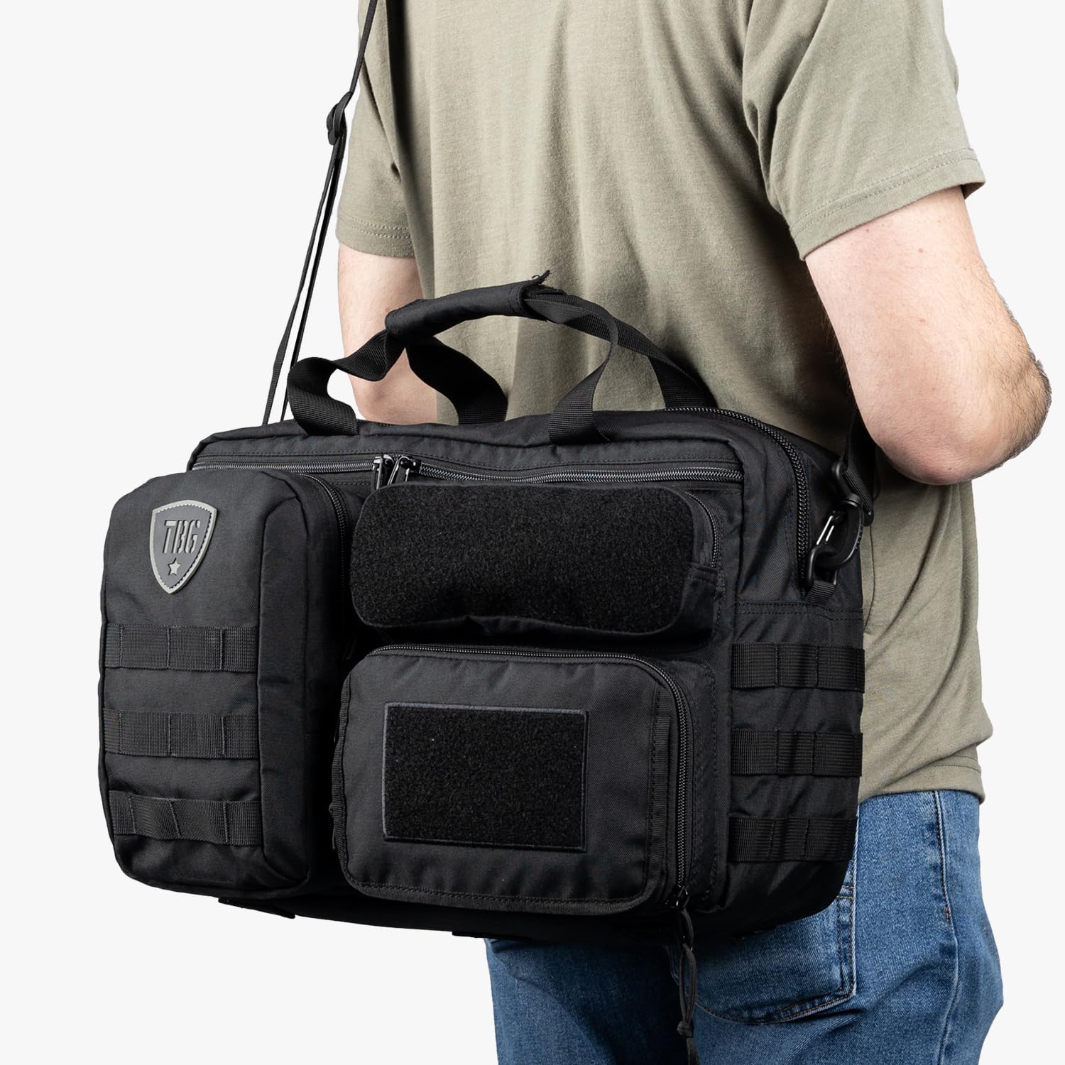 4th Gen Tactical Diaper Bag for Dads - Military Style Baby Carrier with Changing Mat & Stroller Straps | Perfect for Outdoor Adventures, Travel & Everyday Parenting