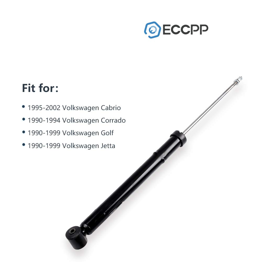 ECCPP Front & Rear Shock Strut Absorber Kit for 1990-1999 Volkswagen Cabrio/Corrado/Golf/Jetta - Replacement Suspension Parts for Smooth Ride & Enhanced Handling | Perfect for City Commuting & Road Trips