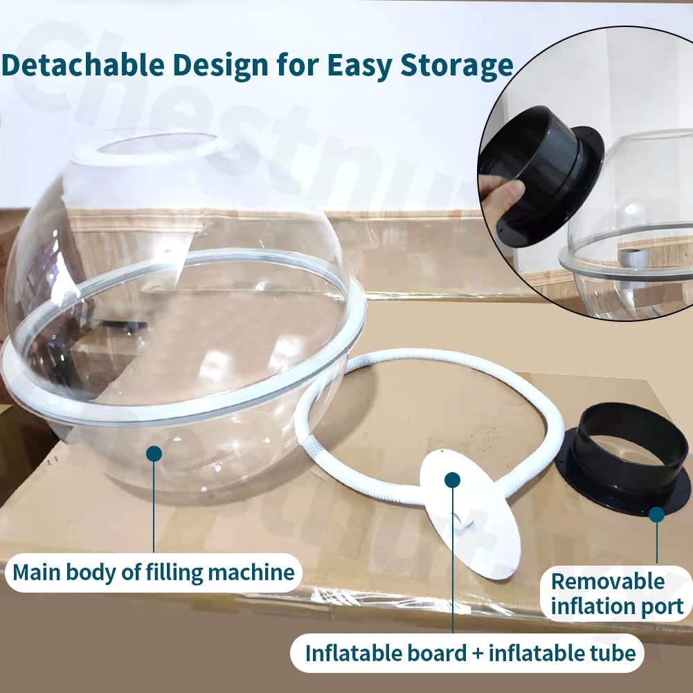 **Balloon Stuffing Machine Kit - Professional Balloon Stuffer Tool for Wrapping Gifts & Party Decorations | Perfect for Birthdays, Weddings & Baby Showers**