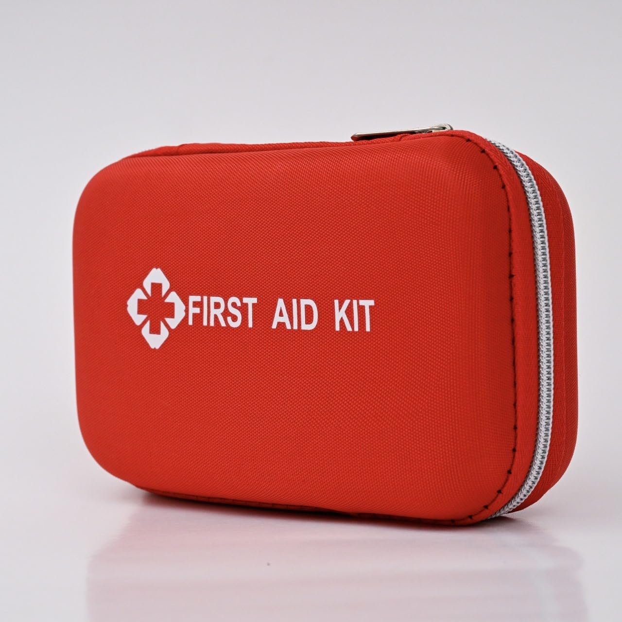 First Aid Emergency Survival Kit - 120-Piece Medical Supplies for Home, Car & Outdoor Adventures - Red Trauma Bag for Emergencies, Camping, Hiking & Travel