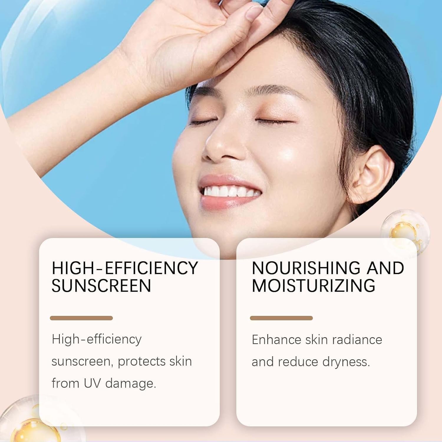 BB Cream Tinted Moisturizer with SPF 30 - Full Coverage Hydrating Foundation & Primer for Light to Medium Skin Tones, Natural Finish (2-Pack) | Daily Sun Protection & Flawless Makeup Base for Work or Casual Outings