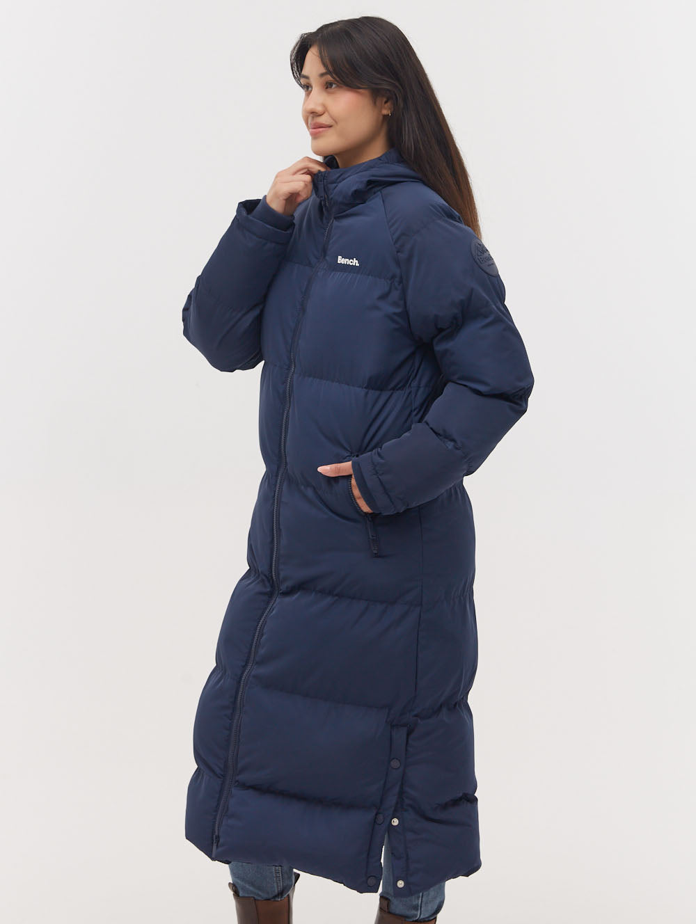 Ryner Hooded Long Parka Coat for Women - Waterproof Winter Jacket with Warm Fleece Lining - Perfect for Outdoor Activities, Hiking, and Cold Weather Fashion