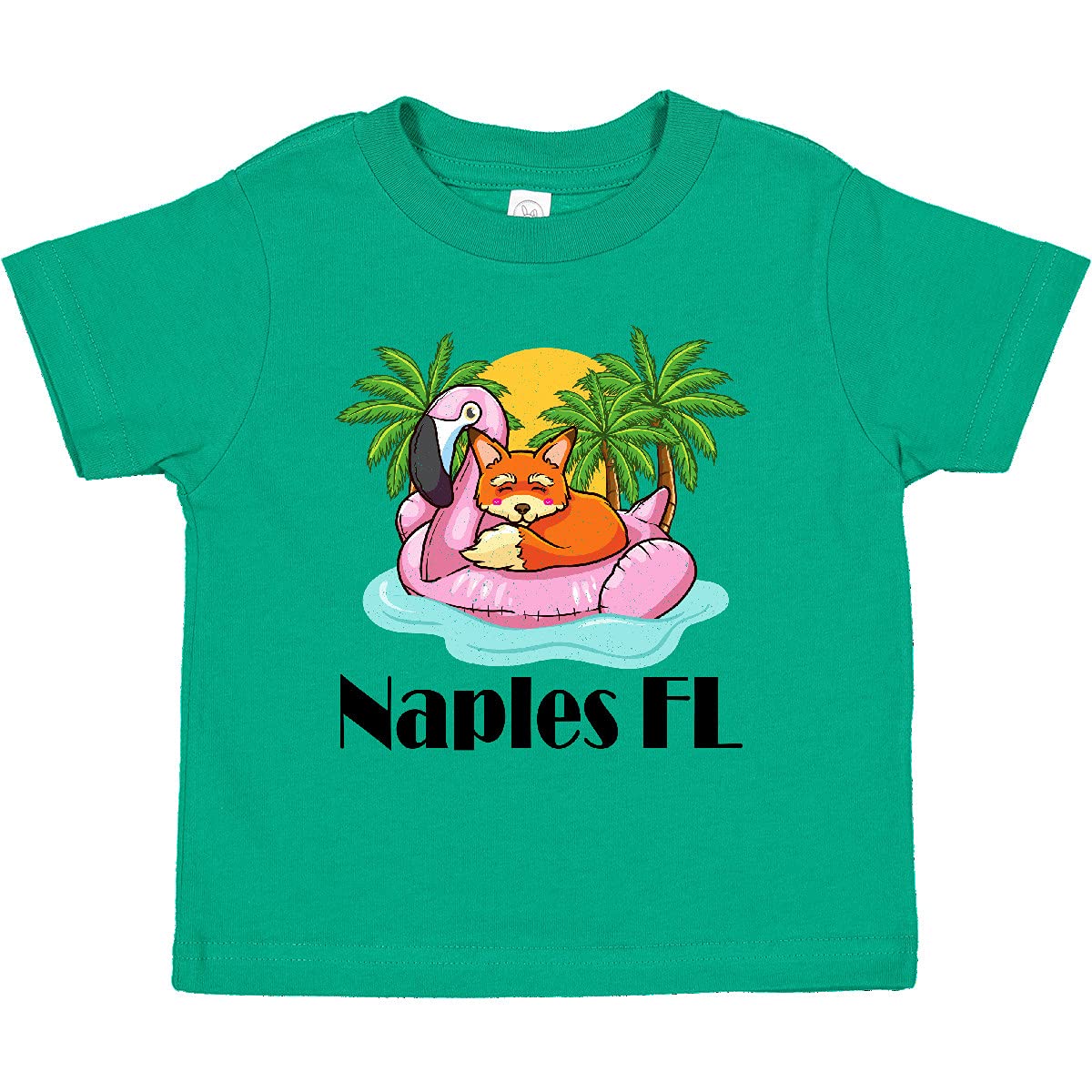 Inktastic Naples Florida Beach Vacation Toddler T-Shirt - Cute Summer Outfit for Boys & Girls - Perfect for Beach Trips, Family Vacations & Casual Wear