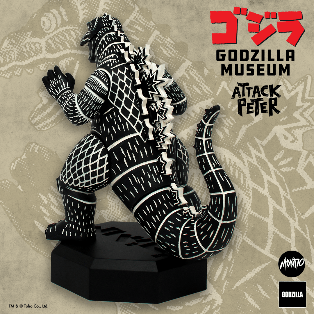 Godzilla Museum: Attack Peter - Official Collectible Figure for Fans & Movie Enthusiasts | Perfect for Display, Gifts, and Pop Culture Collections