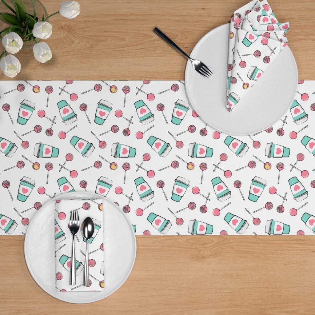 Custom Cotton Sateen Table Runner 108