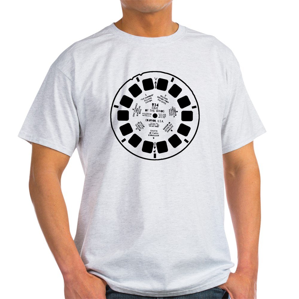 Viewmaster Vintage Style T-Shirt - 100% Cotton Comfortable White Tee for Men & Women - Perfect for Casual Wear, Retro Themed Parties & Gifts