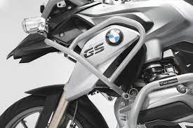 MOTECH BMW R1200GS LC (2013-2016) Upper Crash Bars - Silver | Engine Protection for Adventure Riding & Off-Road Motorcycle Tours
