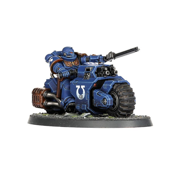 Warhammer 40,000 Space Marines Outriders - Fast Attack Bikes for Tabletop Wargaming & Miniature Painting | Perfect for Warhammer 40K Battles & Collectors