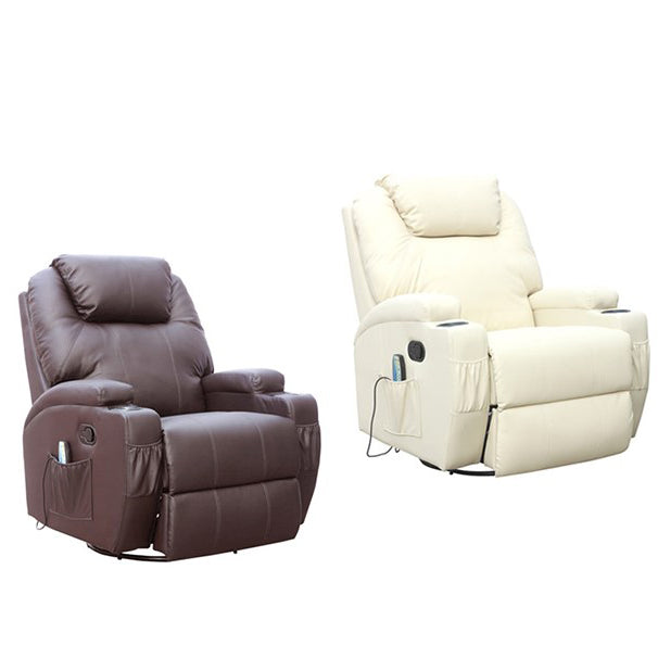 Total Bliss Recliner Chair - Premium Comfort Reclining Lounge Chair with Adjustable Backrest & Footrest - Perfect for Living Room, Home Theater & Office Relaxation