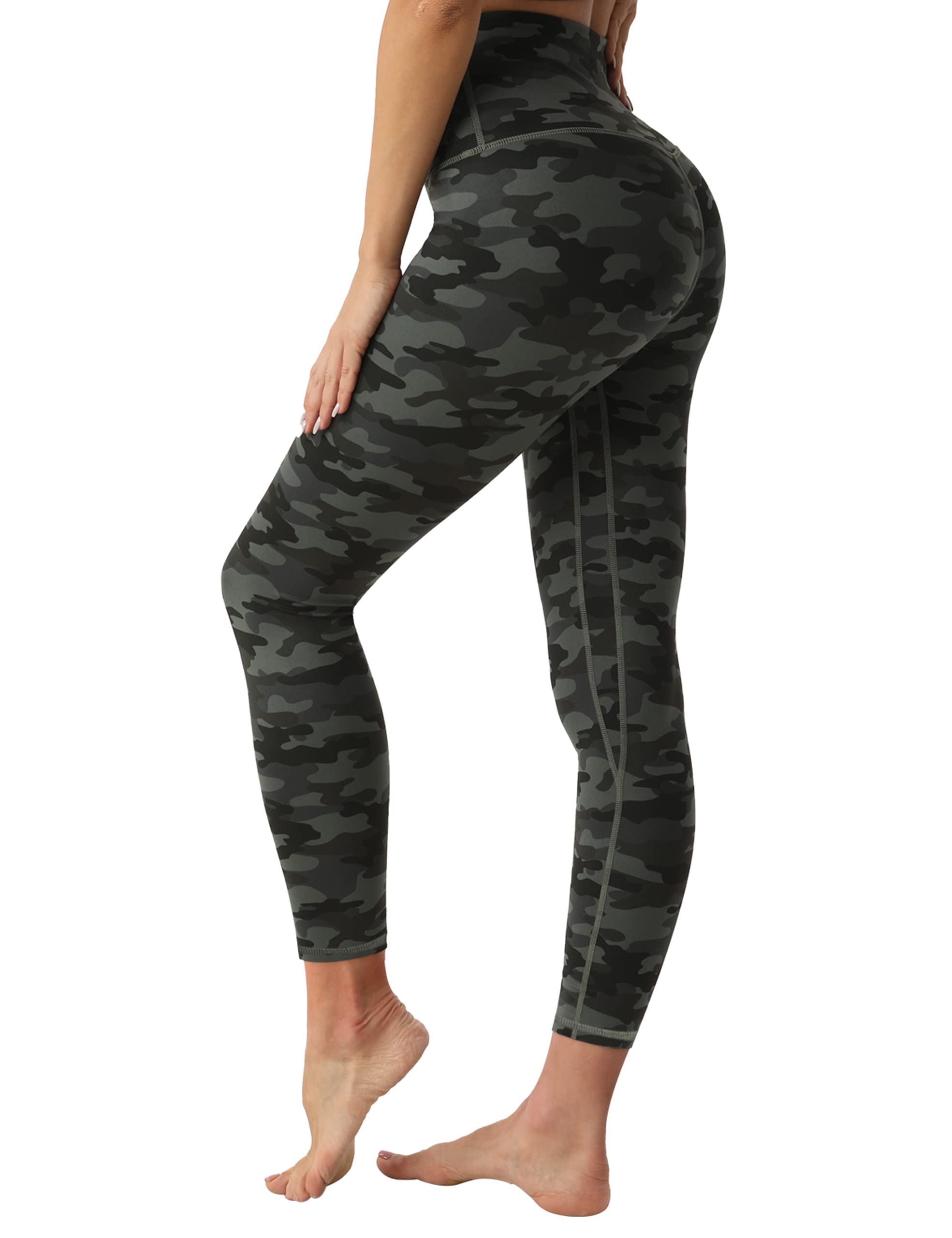 Desol Women's High Waisted Yoga Pants - Tummy Control Workout Leggings for Running & Gym (25