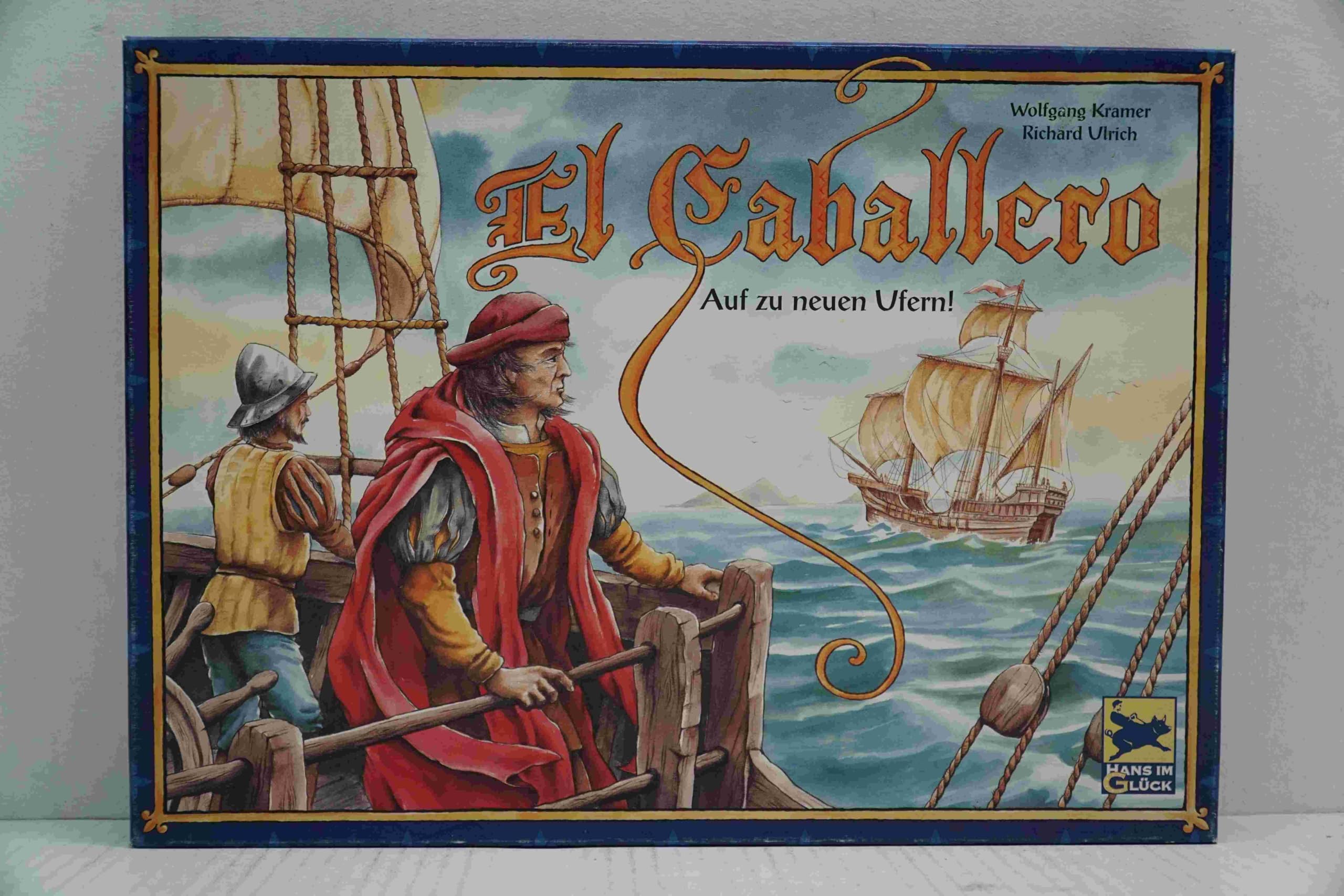 Rio Grande Games El Caballero Board Game | Strategy Game for Adults & Families | Perfect for Game Nights & Family Gatherings