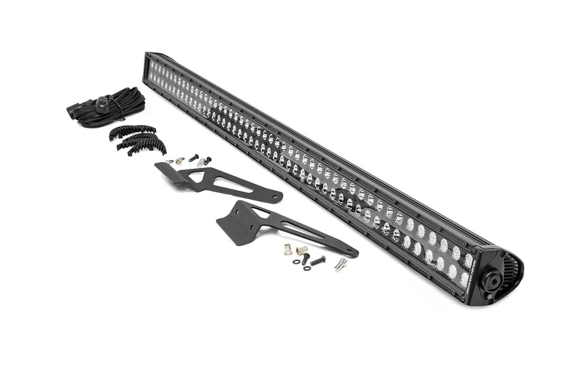 50 LED Light Bar Kit for Can Am Defender HD 5/HD 8/HD 9/HD 10 - High Performance Front Facing Off-Road Lighting for ATV UTV Hunting & Night Riding