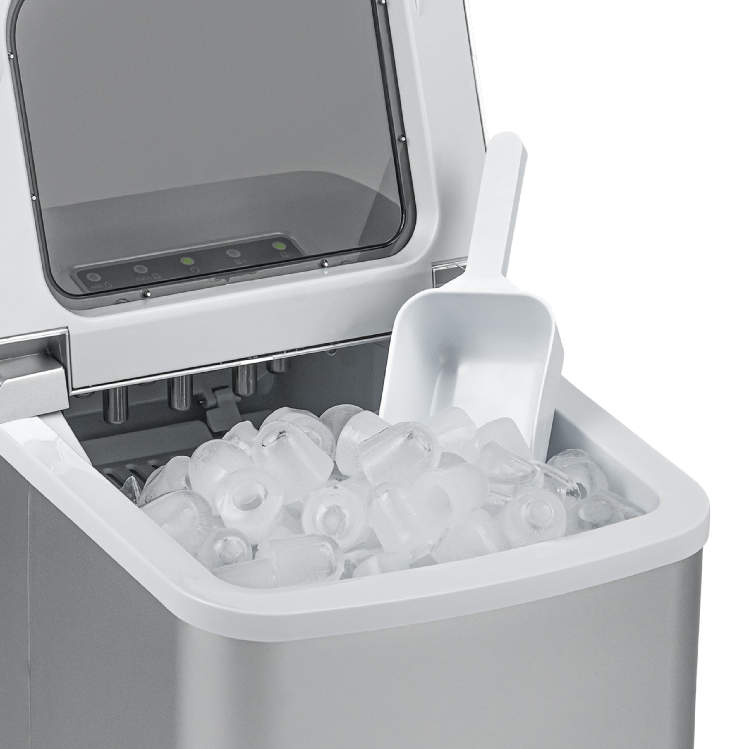 Newair® Countertop Ice Maker - 26 lbs/Day, Bullet Ice Machine, Matte Black Finish for Home, Office, or Outdoor Use