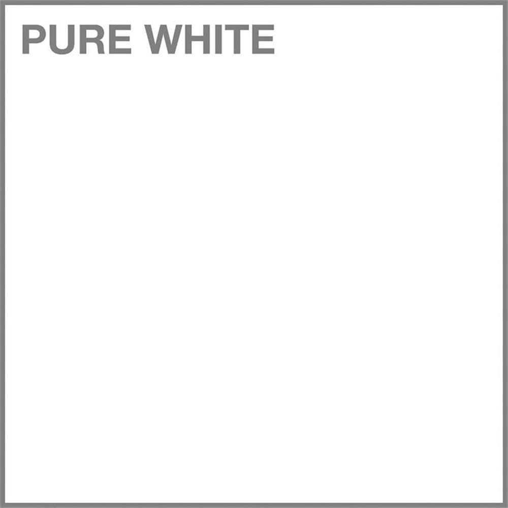 Home Square 2-Shelf Engineered Wood Bookcase Set in Pure White (Set of 2) - Sturdy Bookshelf for Living Room, Bedroom & Office Storage