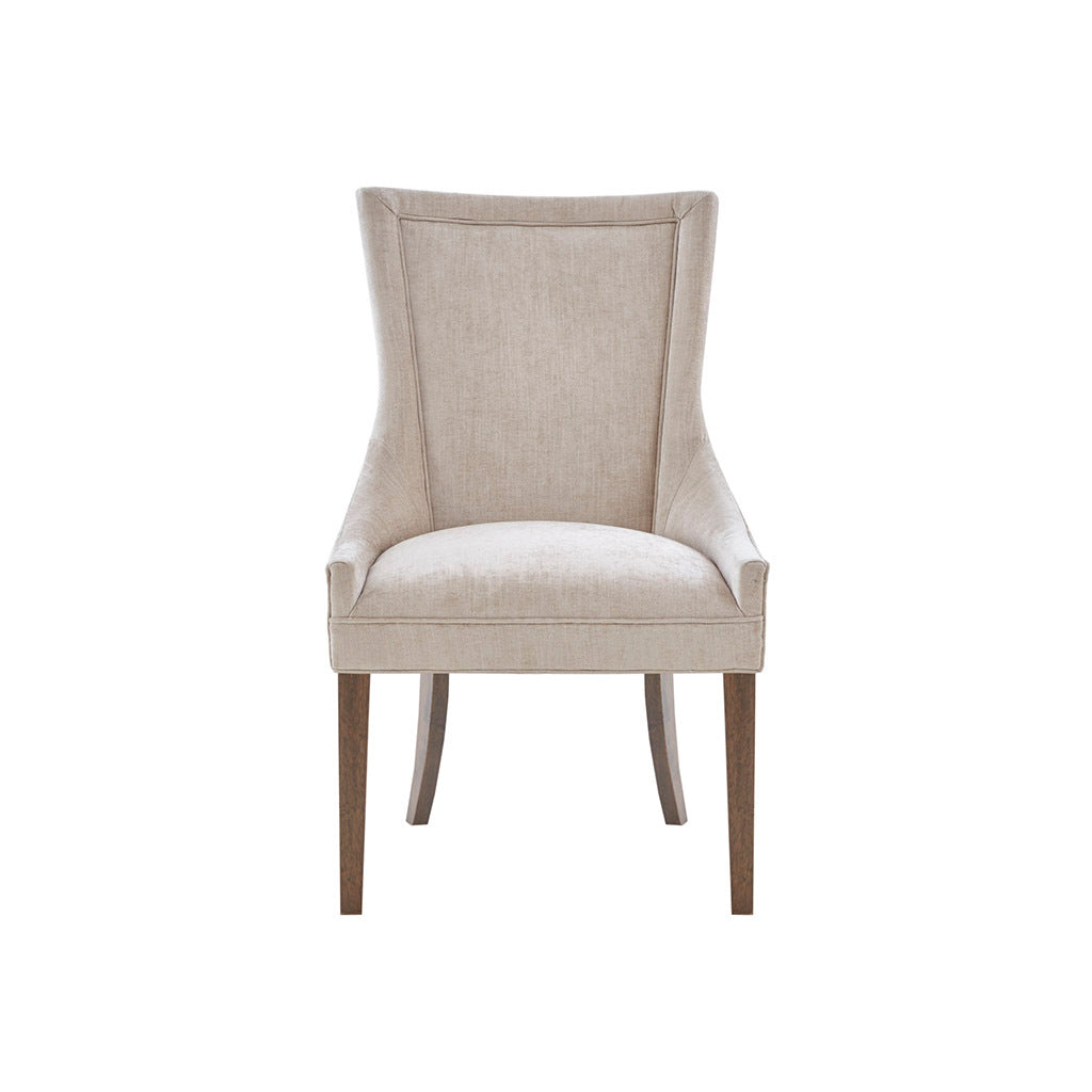 Modern Dining Chairs Set of 2 - Sturdy Wooden Side Chairs with Padded Seat - Perfect for Kitchen, Dining Room, Breakfast Nook & Small Spaces