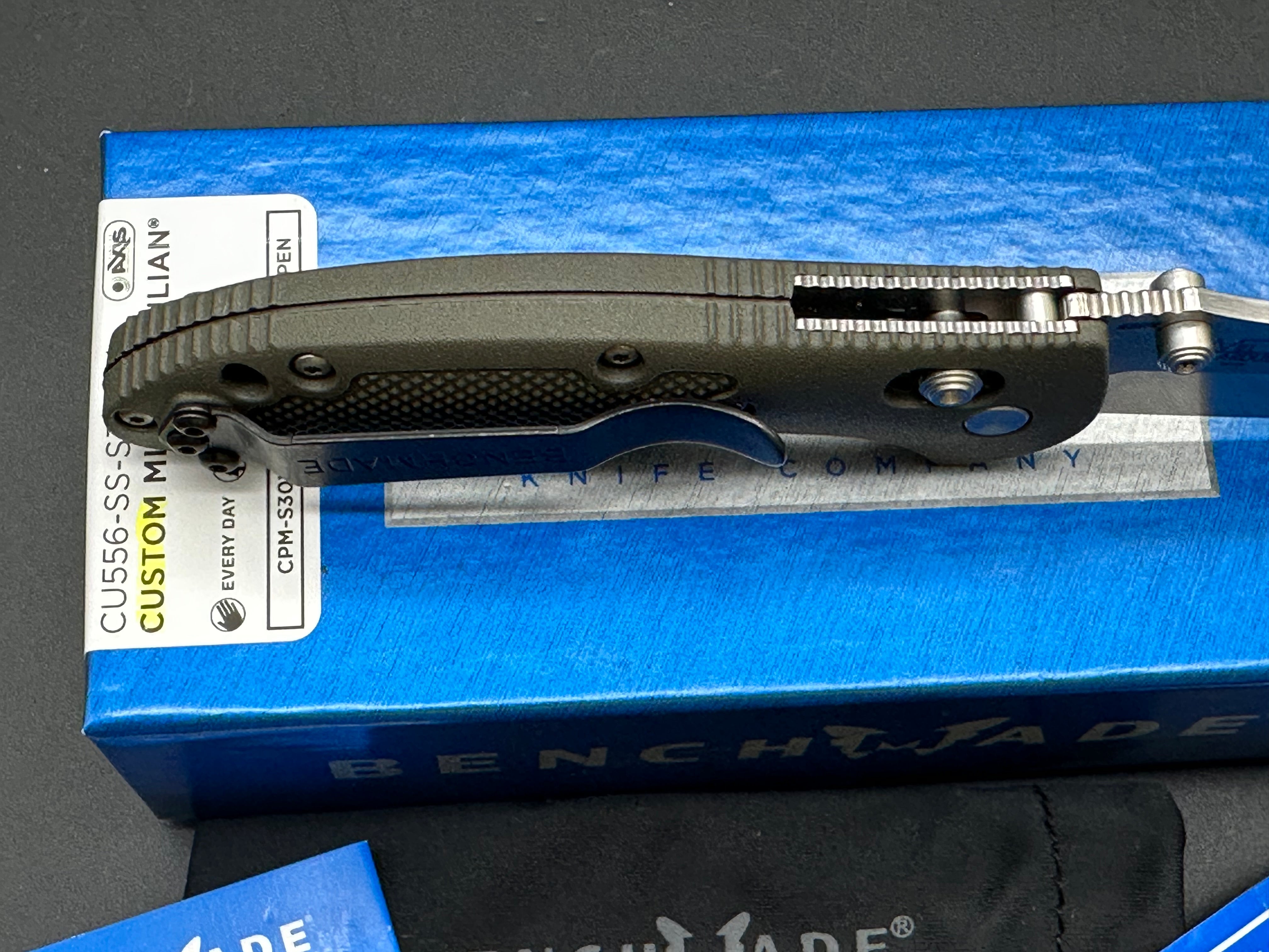 Benchmade Mini Griptilian Custom Knife - 2.91