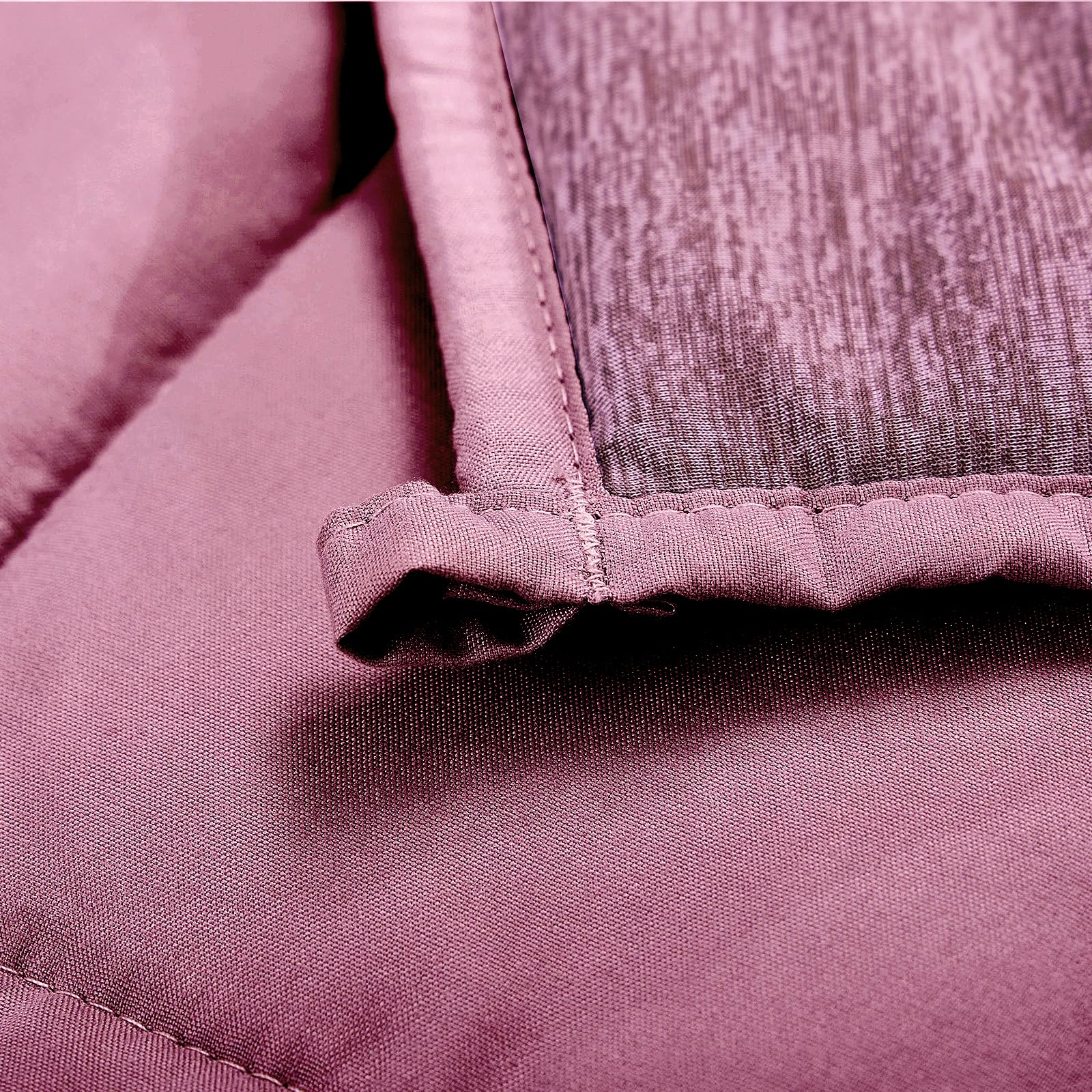 10 lbs Weighted Blanket for Kids | Cooling Bamboo Cover for Hot Sleepers | Soft All-Season Bed Blanket 48x72 Inches | Pink | Perfect for Anxiety Relief, Better Sleep & Sensory Needs