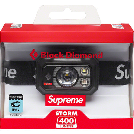 Supreme Black Diamond Storm 400 Headlamp - Bright LED Headlight for Camping, Hiking & Outdoor Adventures