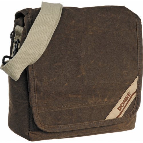 Domke F-5XZ RuggedWear Shoulder Camera Bag - Durable Brown Canvas for DSLR & Mirrorless Cameras - Perfect for Outdoor Photography & Travel Adventures