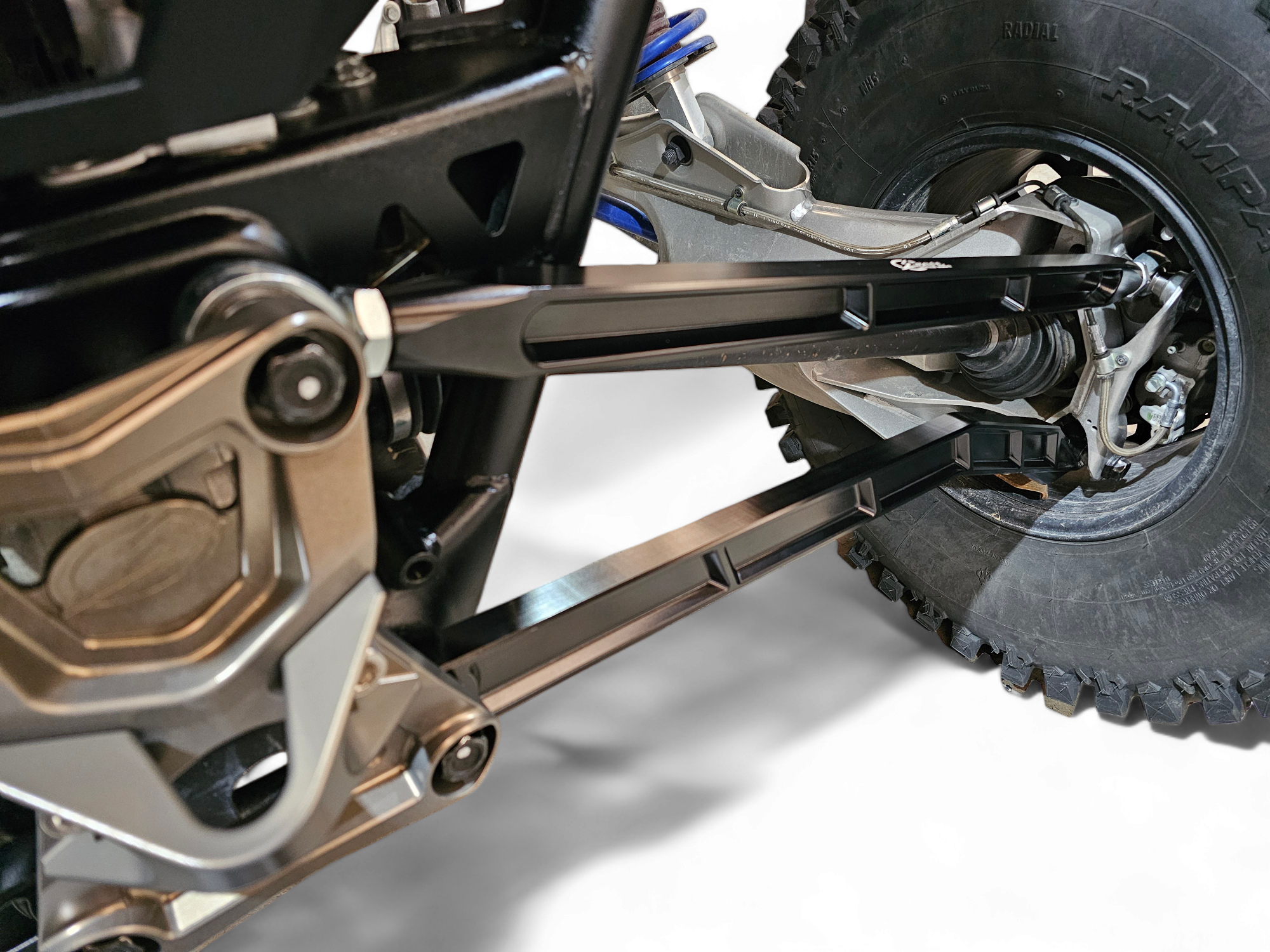 2022-2024 Polaris RZR Pro R/Pro S/Turbo R High Clearance Radius Rods - Black Finish - Heavy Duty Off-Road Suspension Upgrade for Dune & Trail Riding
