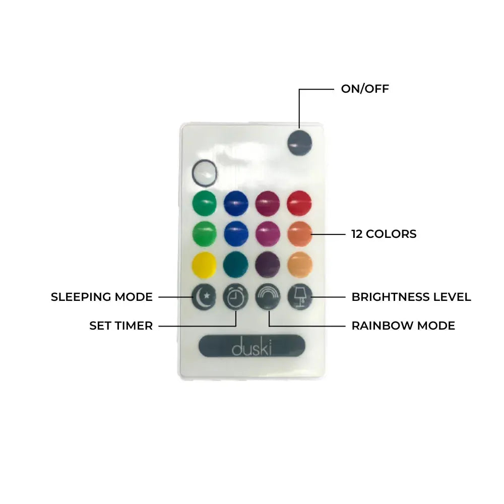 Duski Night Light for Kids - Soft Glow LED Construction Theme Nightlight for Bedrooms, Nursery & Kids Room - Perfect for Bedtime, Nighttime Fears & Comfort