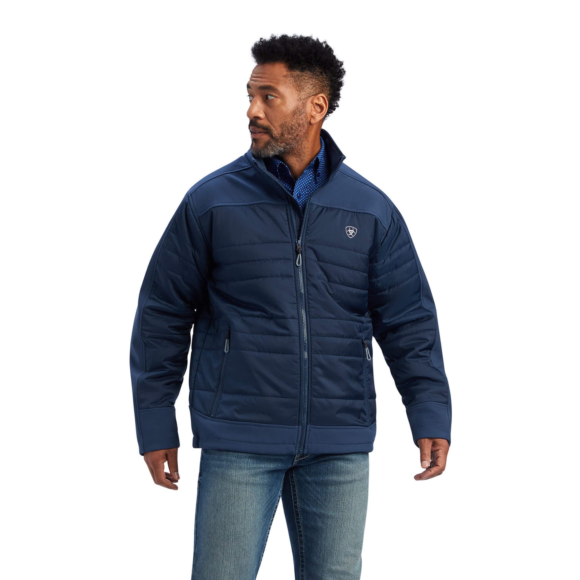 ARIAT Men's Elevation Insulated Winter Jacket - Waterproof Cold Weather Coat for Outdoor Work & Hunting | Workwear for Construction, Farming & Snow Activities