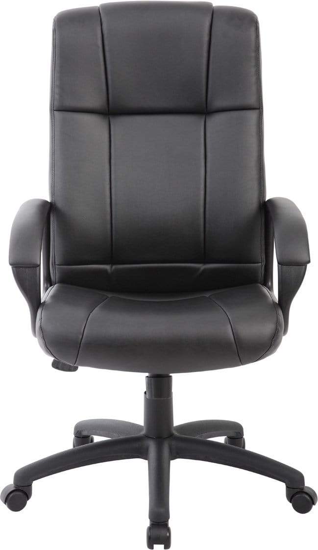 Boss Caressoft Executive High Back Ergonomic Office Chair [B7901] - Perfect for Home Office, Conference Rooms & Executive Suites
