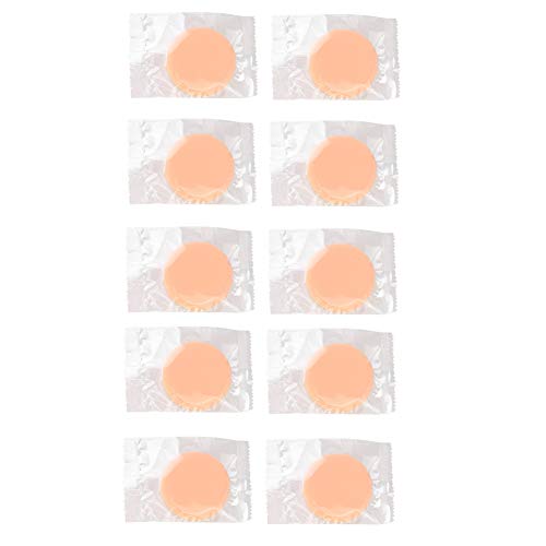 10pcs Soft Breathable Pure Cotton Powder Puff - Makeup Sponge for BB Cream, Loose Powder & Mineral Powder | Face & Body Cosmetic Tool for Flawless Application