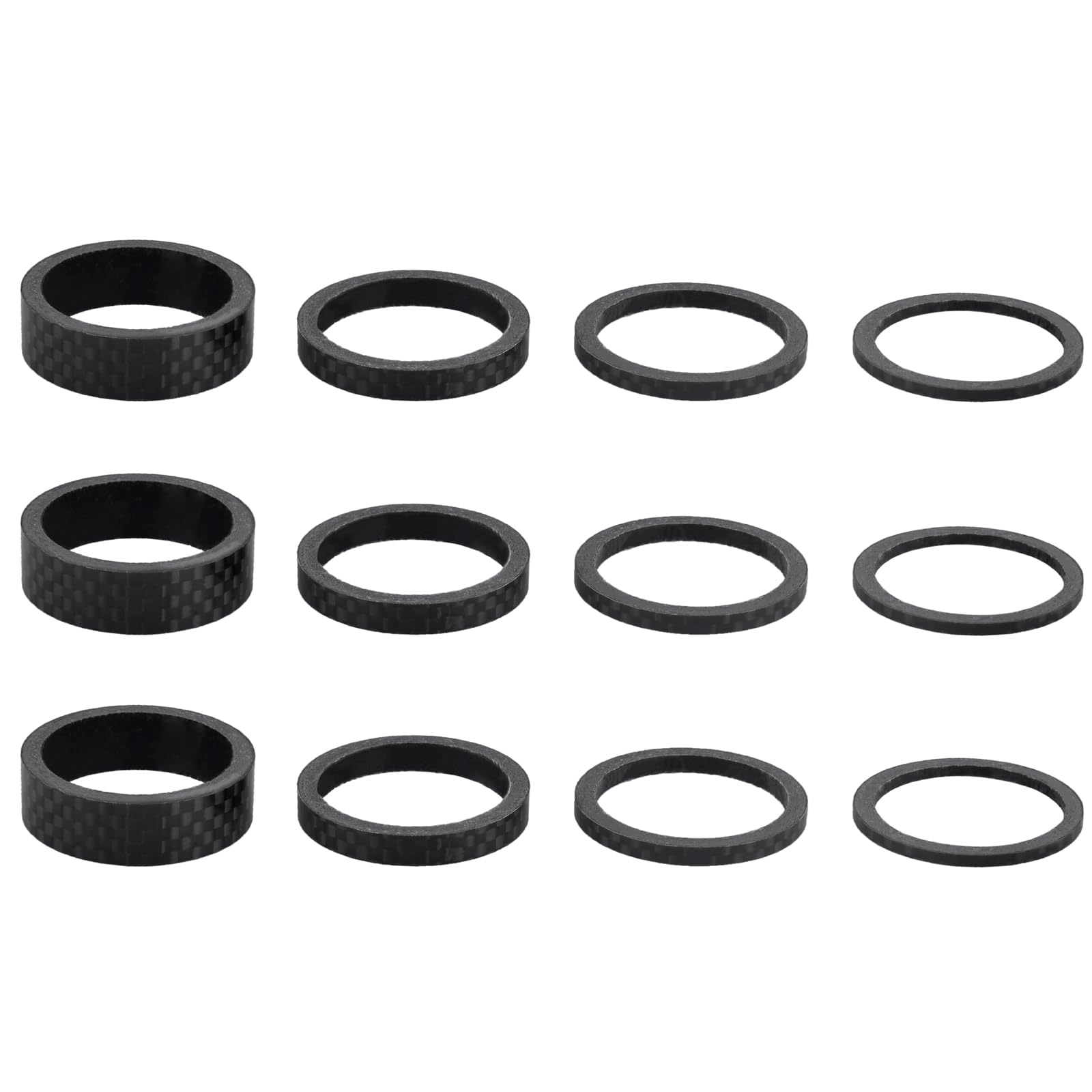 TRIWONDER Aluminum Alloy Bike Headset Spacer - Threadless Stem Spacer & Fork Washer for MTB, BMX, Mountain & Road Bikes - Lightweight & Durable Cycling Accessories for Smooth Rides on Trails & Streets