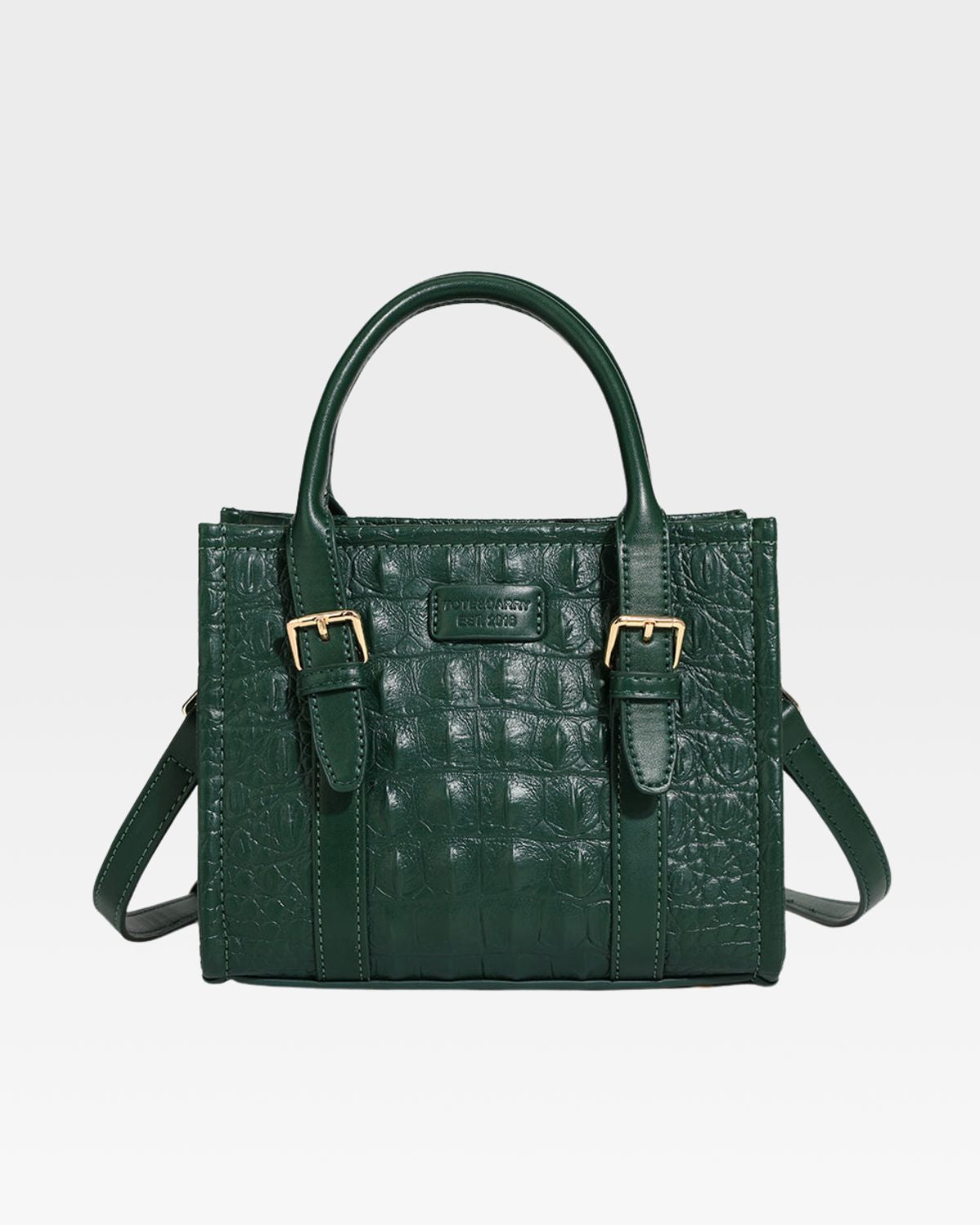 Apollo 2 Mini Tote Bag - Emerald Green Eco-Friendly Crossbody Purse for Women | Perfect for Work, Travel & Everyday Use