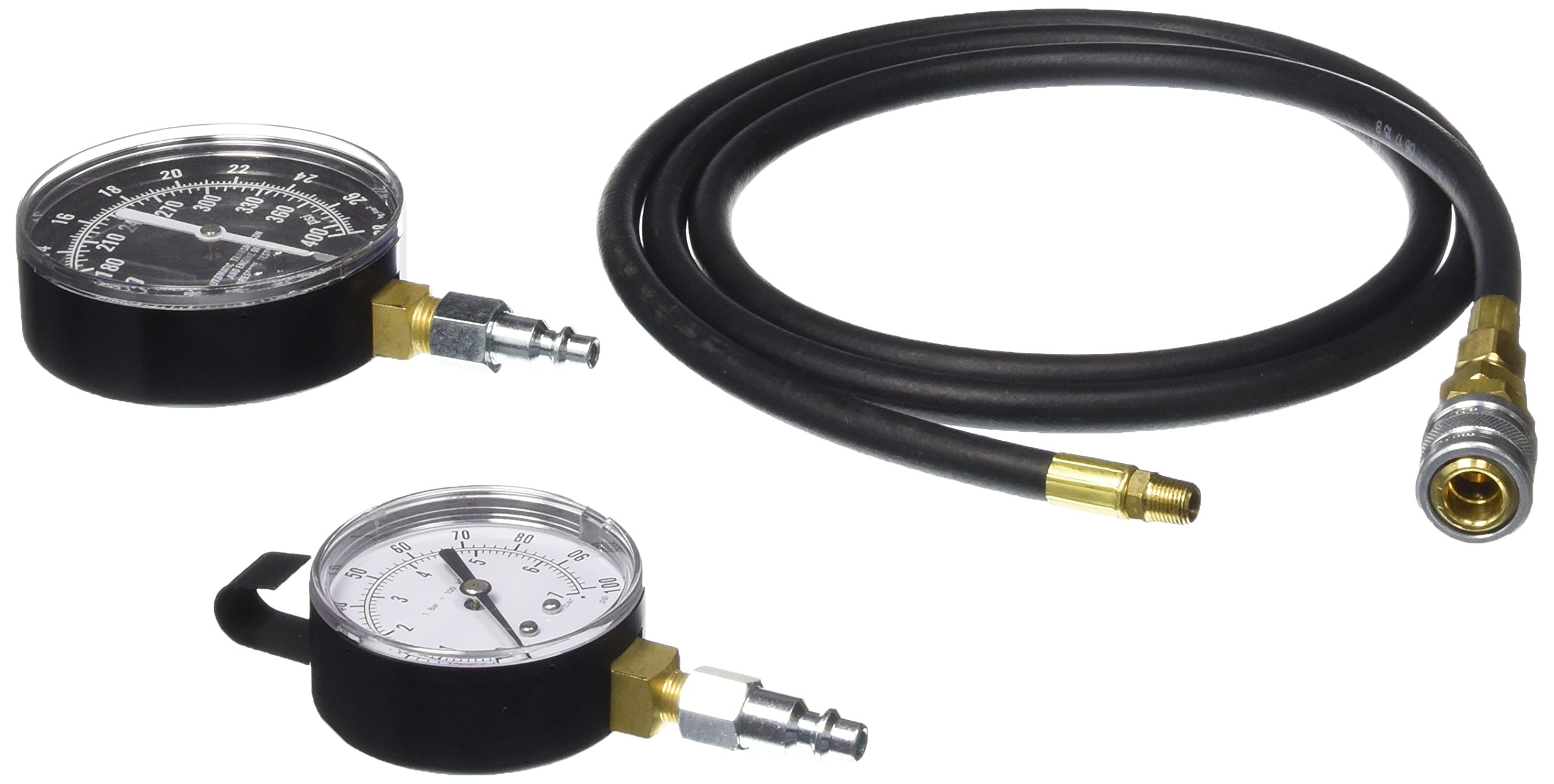 ATD Tools 5608 Quick Change Automatic Transmission to Engine Oil Pressure Tester Kit - Professional Diagnostic Tool for Car Mechanics & DIY Auto Repair (Ideal for Transmission Flush, Oil System Testing & Vehicle Maintenance)