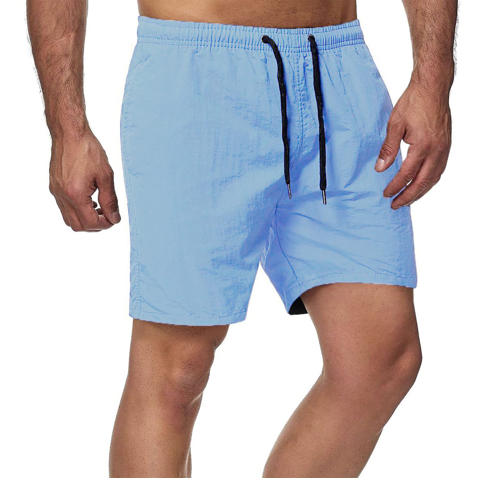 **Men's Quick Dry Swim Trunks with Mesh Lining - Lightweight Sports Swim Shorts for Swimming, Beach, Pool & Water Activities**