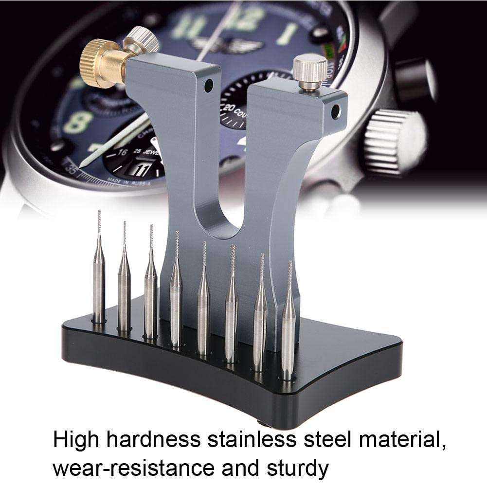 Watch Screw Extractor Set - 5 PCS Damaged Screw Remover Tool with 8 Pins for Watch Repair | Easily Remove Broken & Stripped Screws from Watches | Perfect for Watchmakers, Jewelers & DIY Watch Repair Enthusiasts