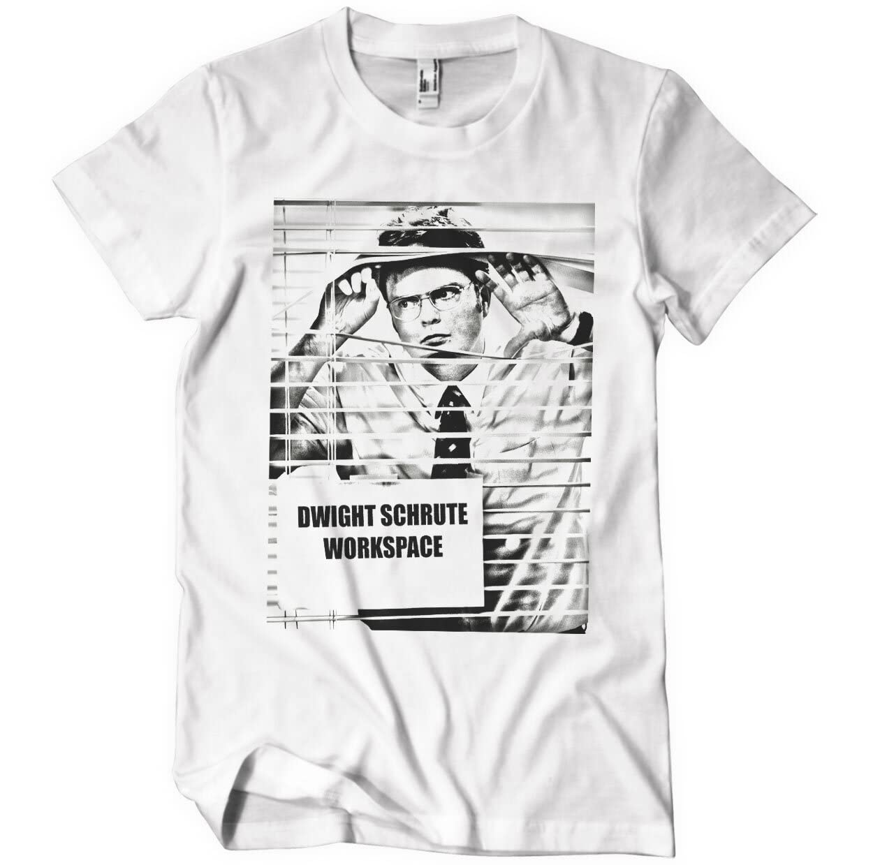 Officially Licensed The Office Dwight Schrute Workspace T-Shirt | Funny TV Show Merchandise | Perfect for Office Workers, Fans & Gift Giving