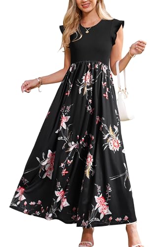Black Pink Floral