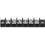 599-GPZ-06 6 Position 9.5mm Solder Lug Barrier Strip Connector - 15A Panel Mount Terminal Block (5 Pack) - Ideal for Electrical Wiring, DIY Projects, and Industrial Control Panels