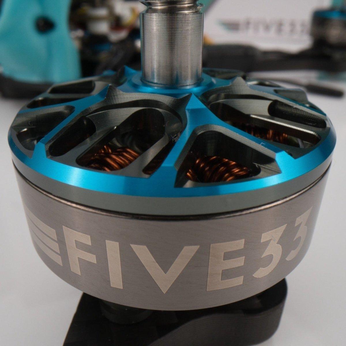 (Open Box) Five33 HeadsUp 2207 1960KV Brushless FPV Drone Motor - High Performance RC Quadcopter Motor for FPV Racing and Freestyle Drones - 1 Piece