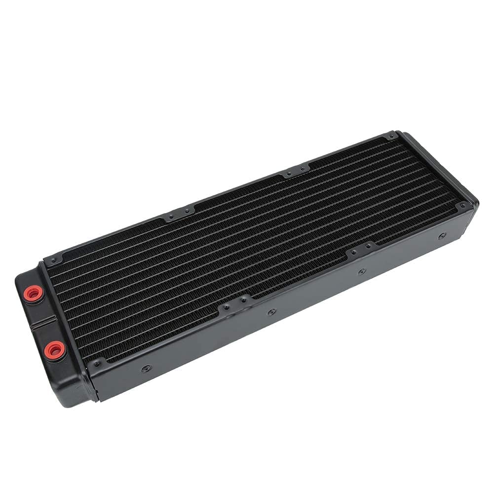 High Performance 45mm Double Layer Copper Water Cooling Radiator - Efficient PC Liquid Cooling Heat Sink for Gaming Computers & Workstations | Perfect for Custom Water Cooling Loops and Overclocking Systems