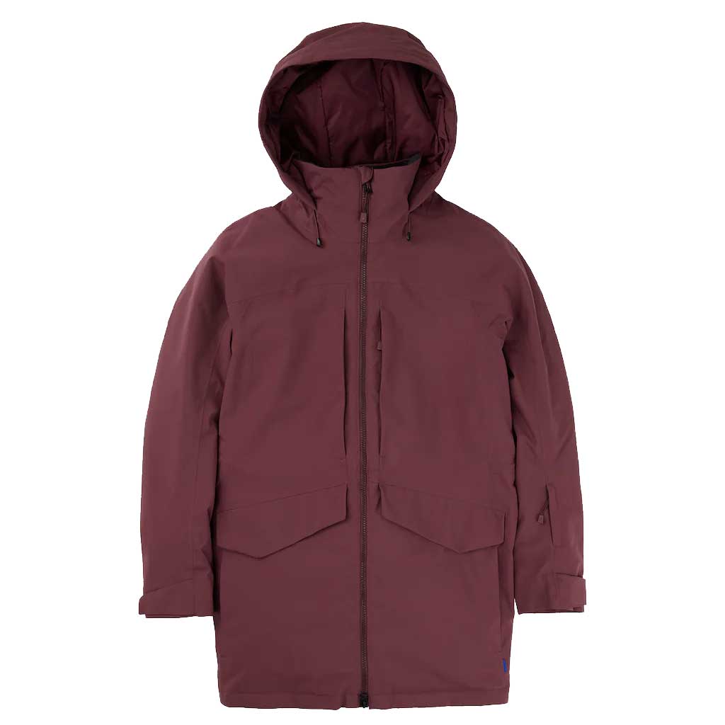 Burton 23/24 Women's Prowess 2.0 Jacket - Waterproof Ski Jacket for Women with Warm Insulation, Perfect for Snowboarding & Winter Outdoor Activities | Almandine Color
