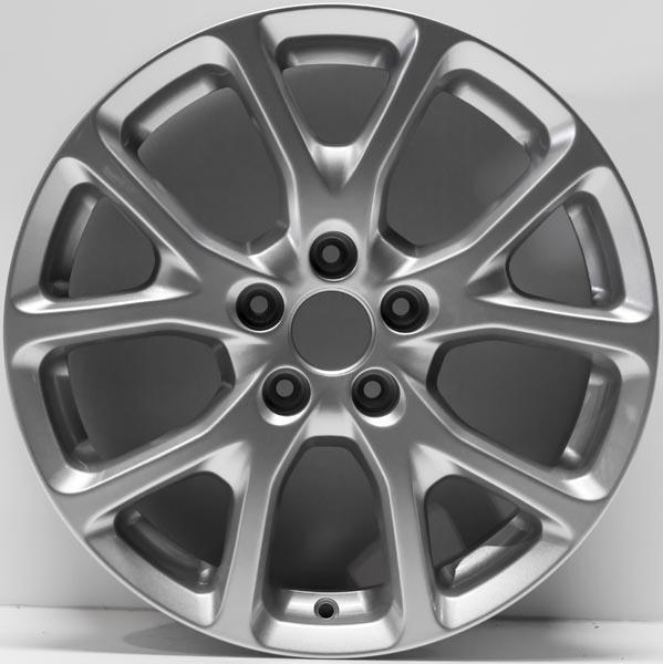 17 Inch Jeep Cherokee Wheel Replacement 2014-2018 - OEM Style Replica Rim 9130 for Off-Roading & City Driving