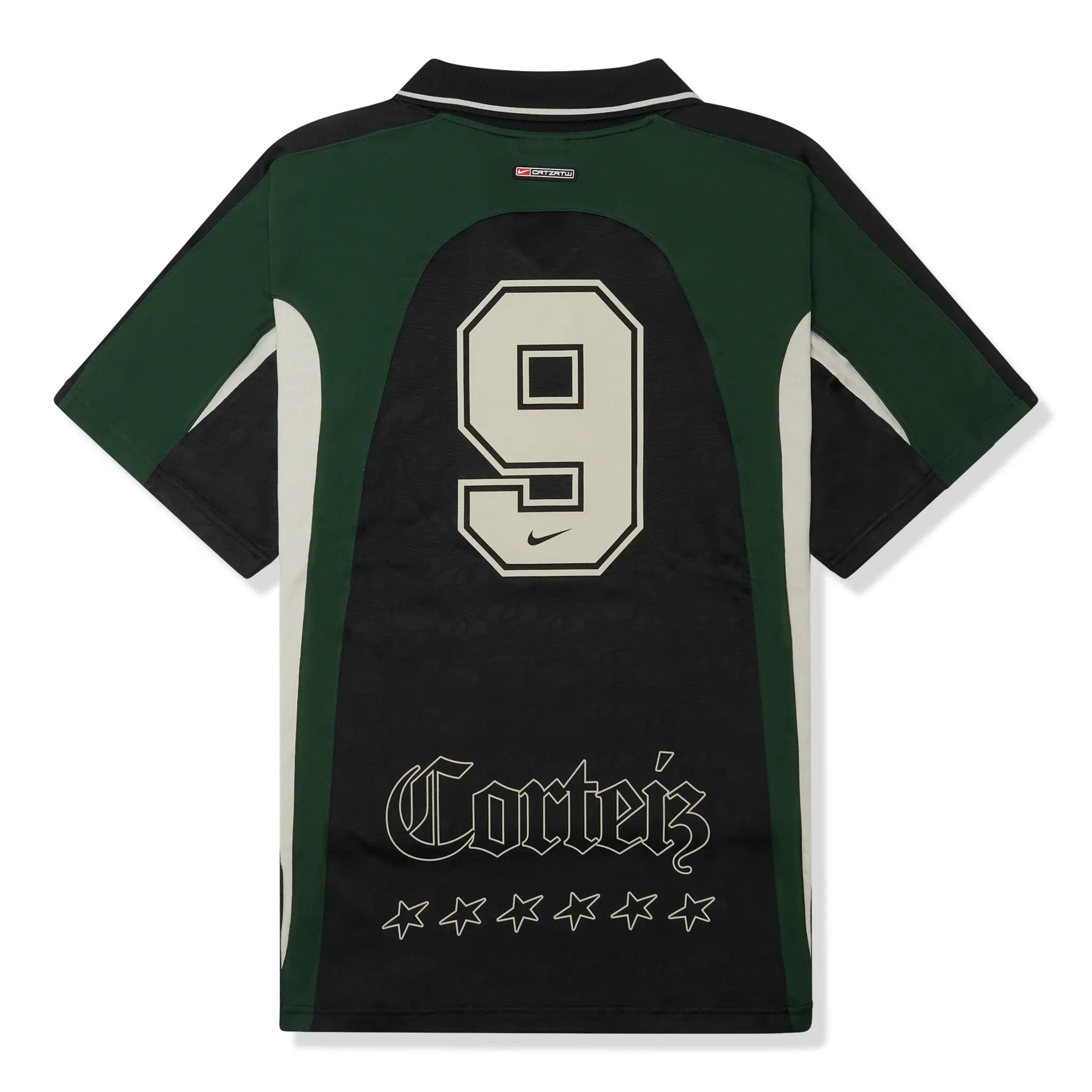 Corteiz x Nike NRG Jersey - Black & Forest Green Men's Sports Top for Running, Gym & Streetwear Fashion