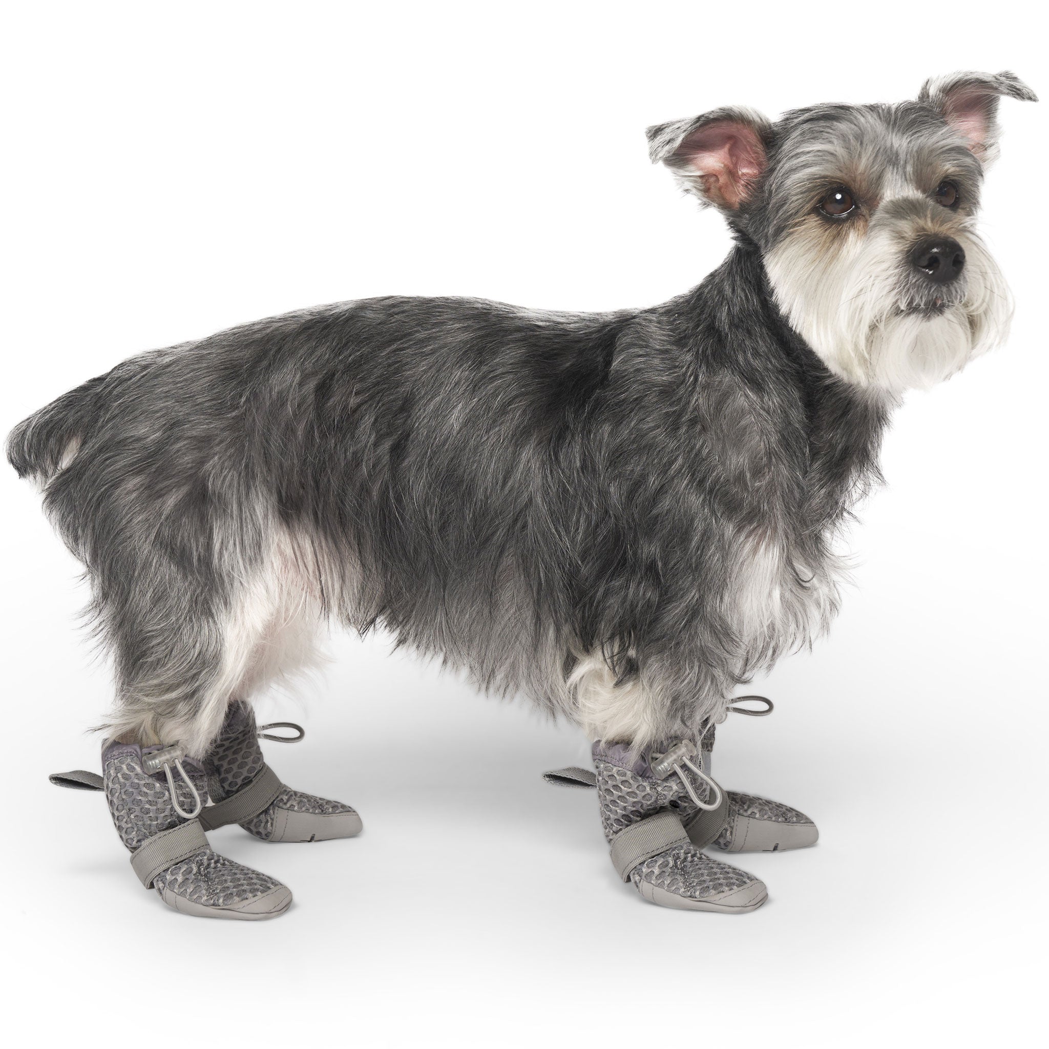 Canada Pooch Hot Pavement Dog Boots - Grey - Protective Paw Wear for Summer Walking, Hiking & Outdoor Adventures