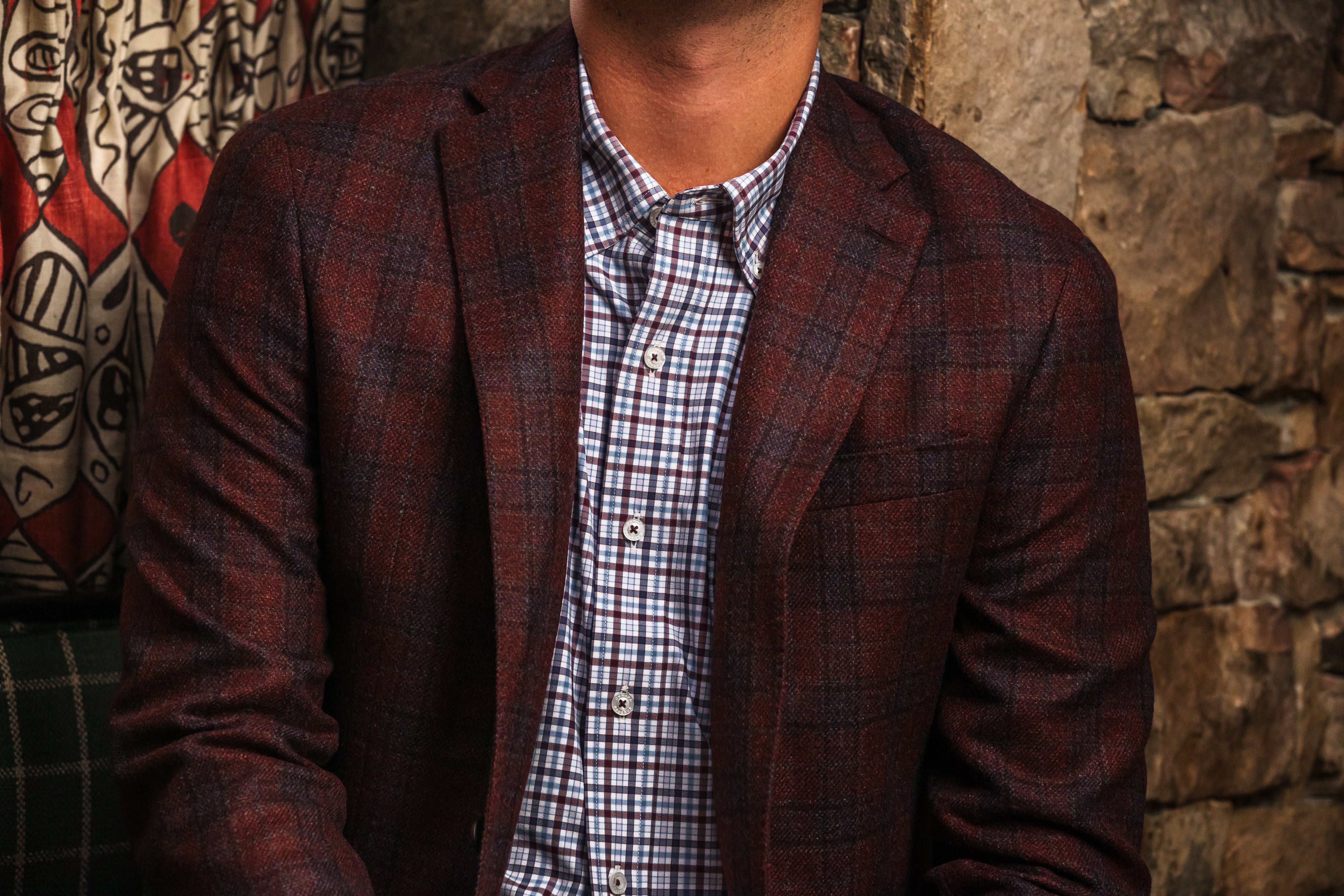 Premium Cody Tailored Fit Performance Button Down Shirt for Men - Comfortable & Stylish for Office, Business Casual & Outdoor Events