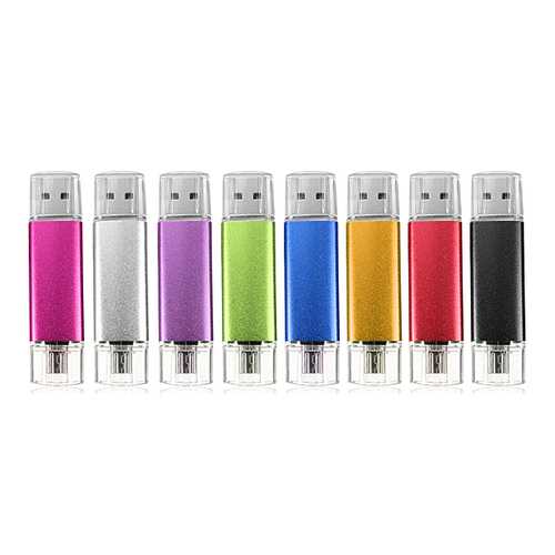 Bestrunner 16GB USB Flash Drive with Micro USB - High Speed OTG Thumb Drive for PC, Smartphones, Android Devices - Perfect for Data Transfer, Backup & File Storage