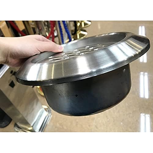 Tall Outdoor Standing Ashtray - Heavy Duty Metal Cigarette & Cigar Ash Tray Container for Patio, Garden, Smoking Areas - Perfect for Commercial Use, Restaurants, Bars and Home Decoration