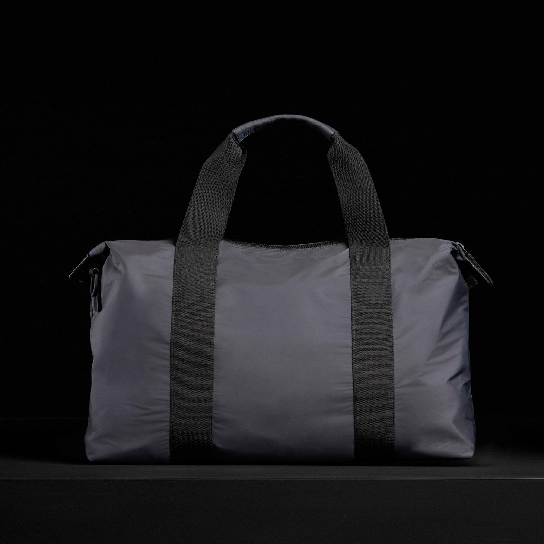 Premium Highland Duffle Bag - Charcoal & Black Water-Resistant Travel Duffel - Perfect for Gym, Weekend Trips & Outdoor Adventures