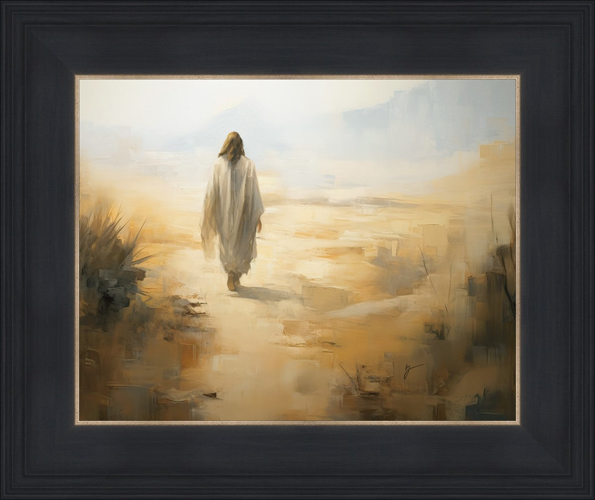 Embracing The Whispers of Solitude - Inspirational Wall Art for Home & Office Decor | Perfect for Meditation Rooms, Living Spaces & Gift Giving